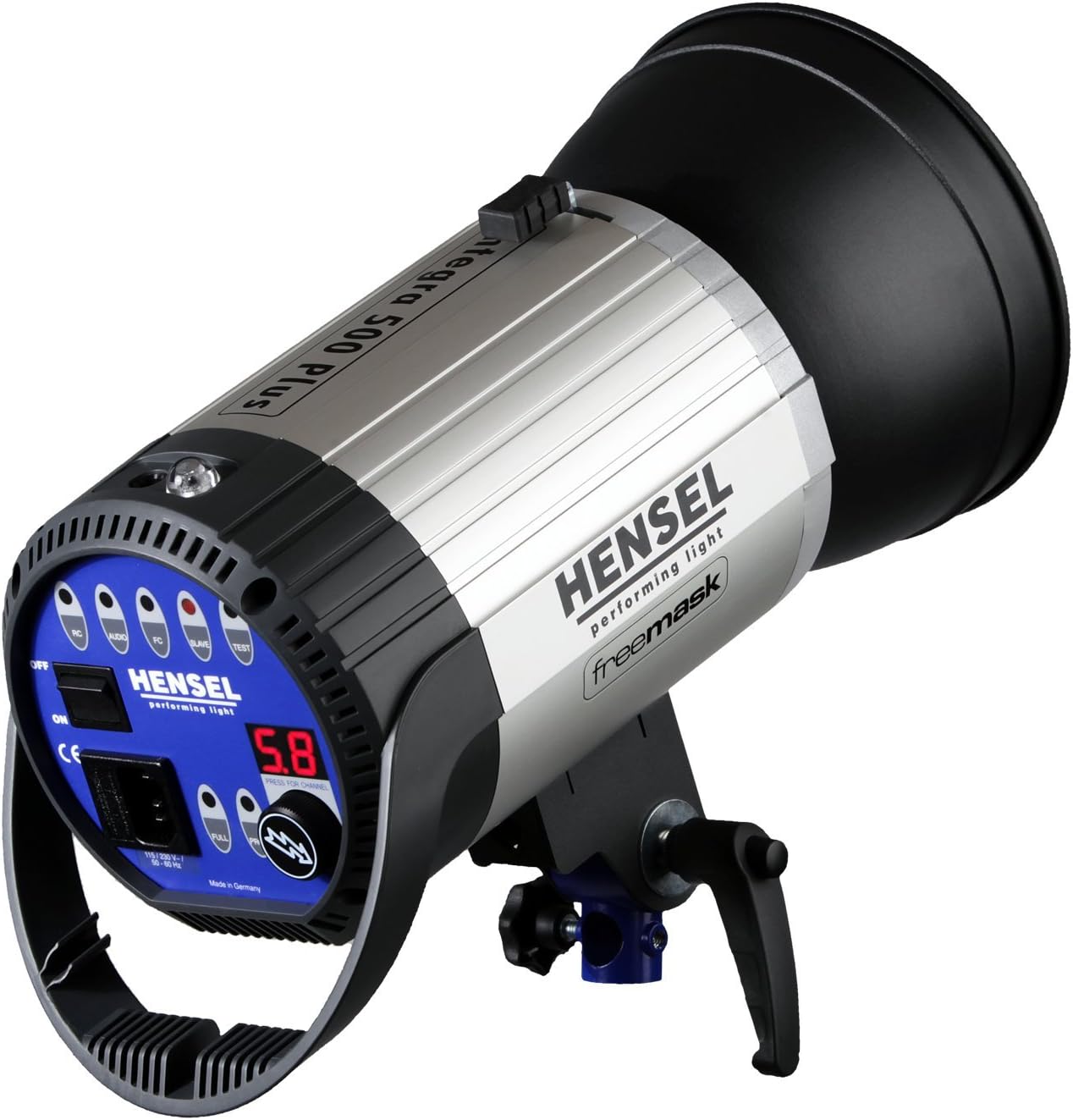 Hensel Integra Plus, 500 Watt Second Monolight with Freemask Radio Receiver.