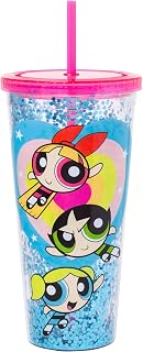 Silver Buffalo Powerpuff Girls Blossom, Plastic Cold Cup, 32oz