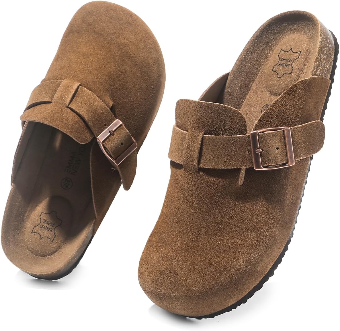 EMMA NEW YORK 100% Genuine Leather Mule Clogs for Women