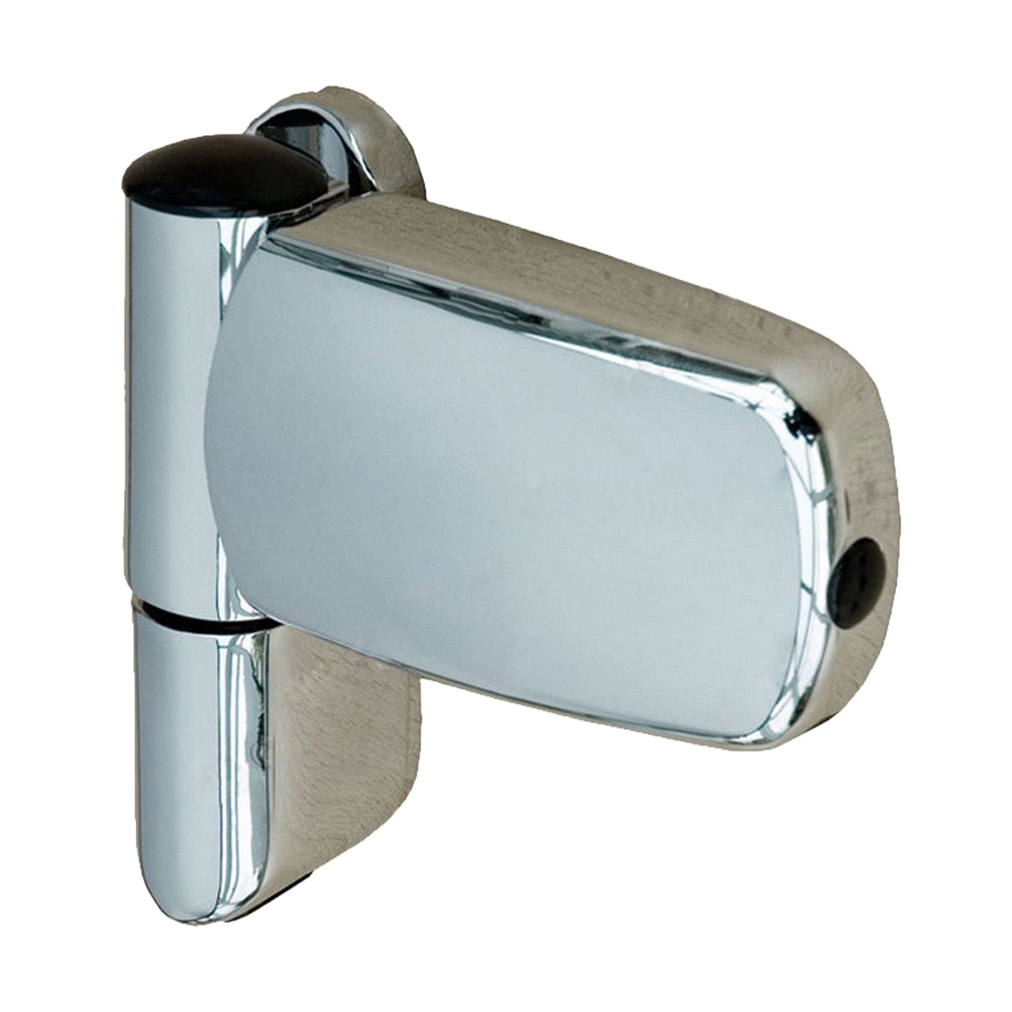 UPVC Door Flag Hinge Avocet MT3D Mini Triad Adjustable For Double Glazing Doors (Chrome pack of 1)