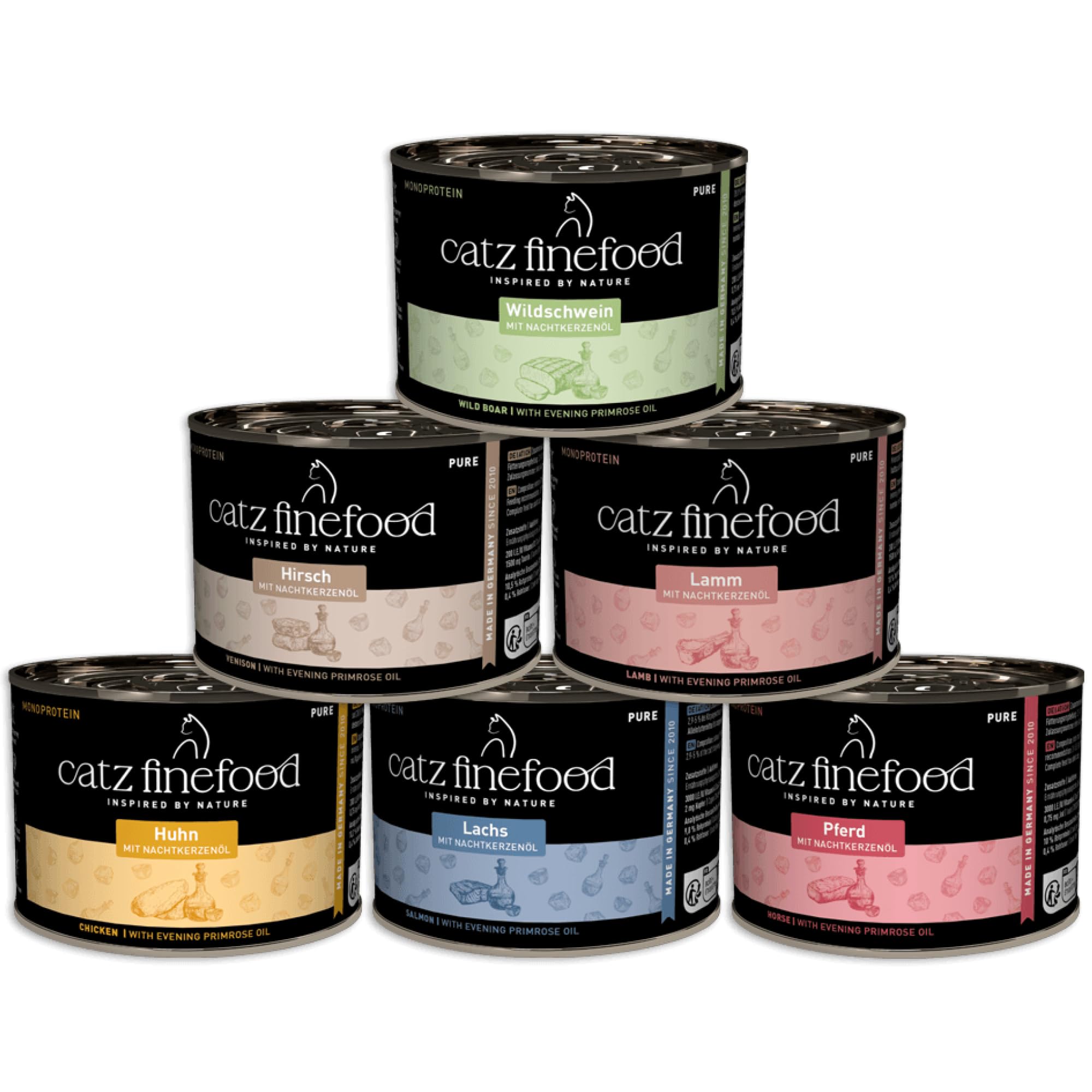 catz finefood Pure Collection II Katzenfutter nass, 6 x 200g