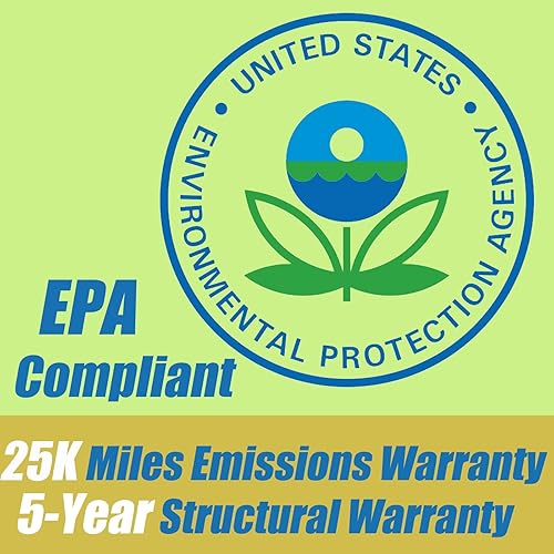 Miniatura 5 de Convertidor catalítico compatible con Chevrolet TrailblazerGMC Envoy 2002-2005, Oldsmobile Bravada 2002-2004, Buick Rainier 4.2L 2004-2005 (solo