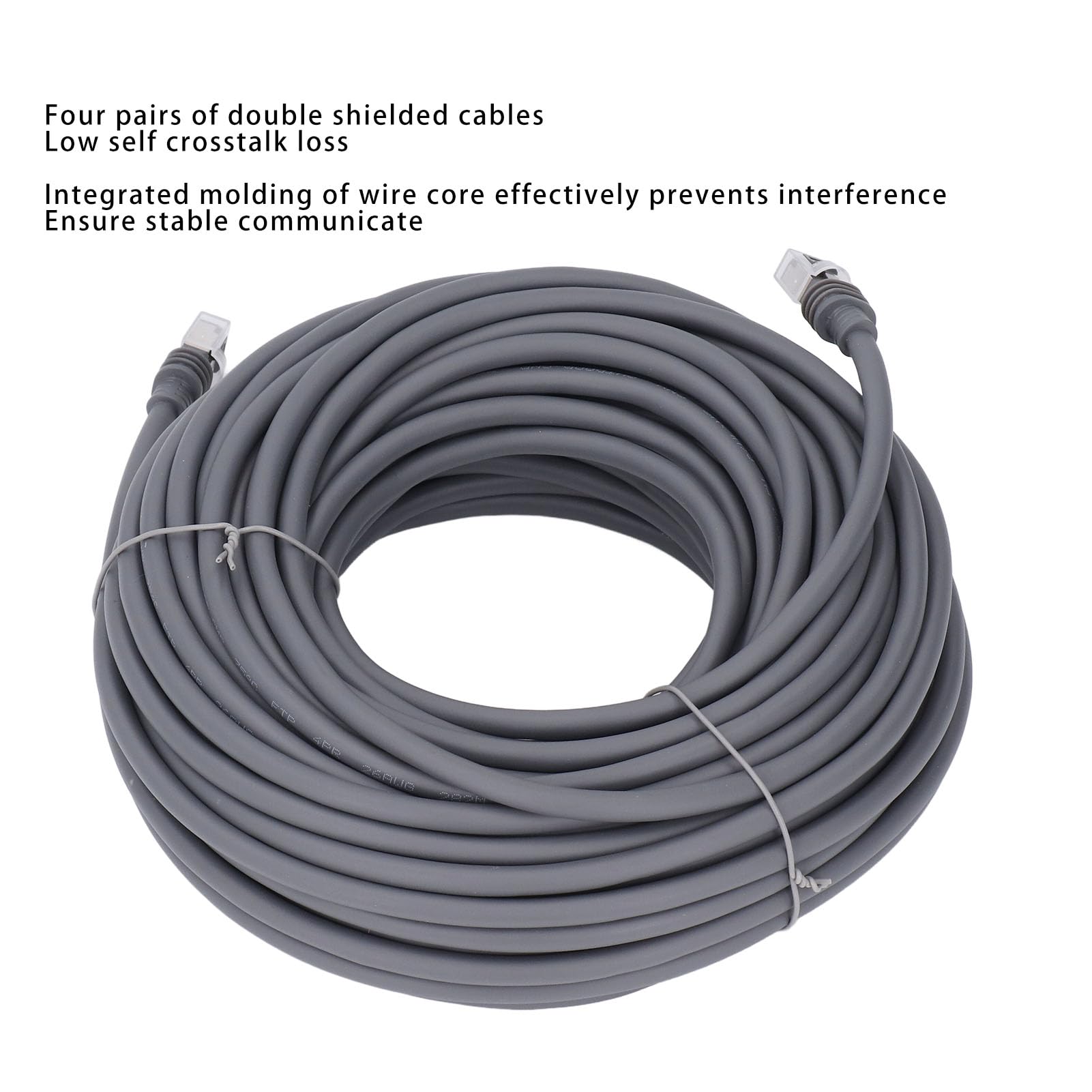 KIMISS Gen Cable 75FT - Router z Przedłużaczem Ethernet - Wysoka prędkość Transmisji Danych 2000Mbps