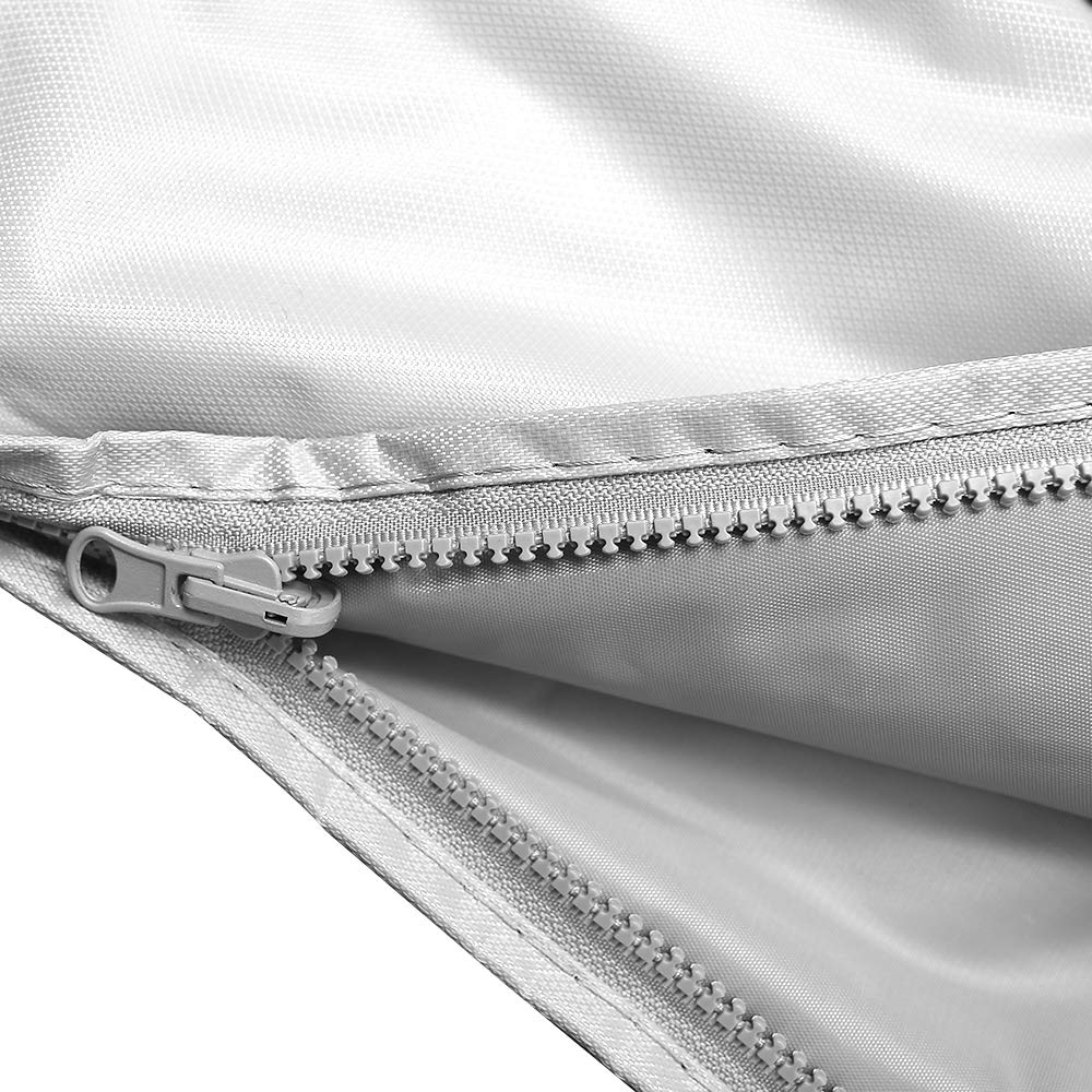 Couverture Sauna Infrarouge 650 W Oxford avec Fermetures éclair et Télécommande
