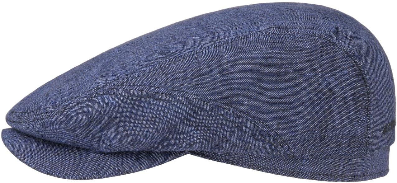 Stetson Belfast Linen Sports Cap Men Made in Europe Spring Summer
