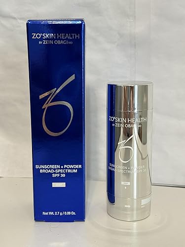 Zo Skin Health Protector solar + polvo de amplio espectro SPF 45 profundo - (el paquete puede variar)