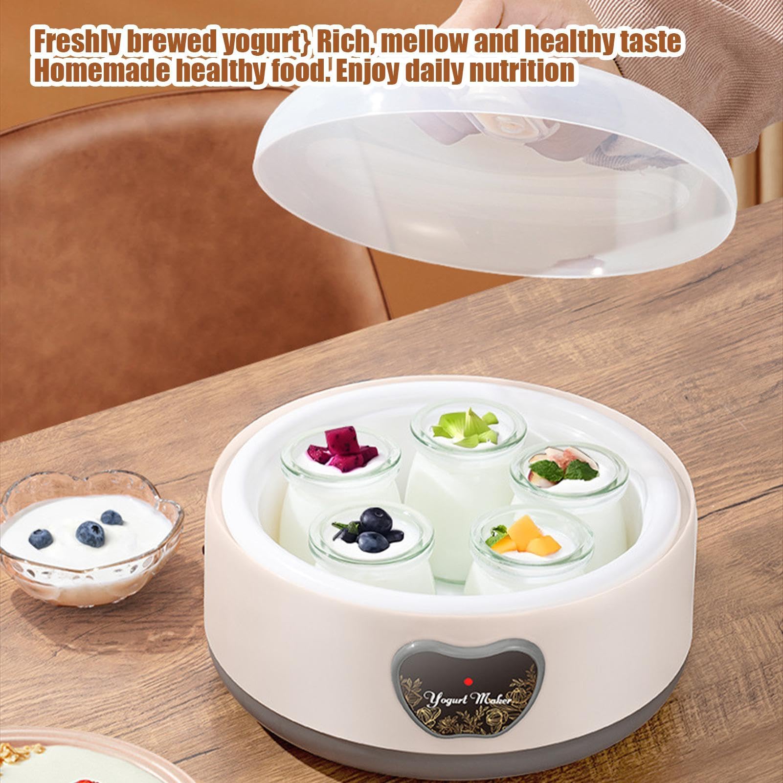 Fabricante de yogurt eléctrico, máquina de yogurt eléctrica Reutilizable 5