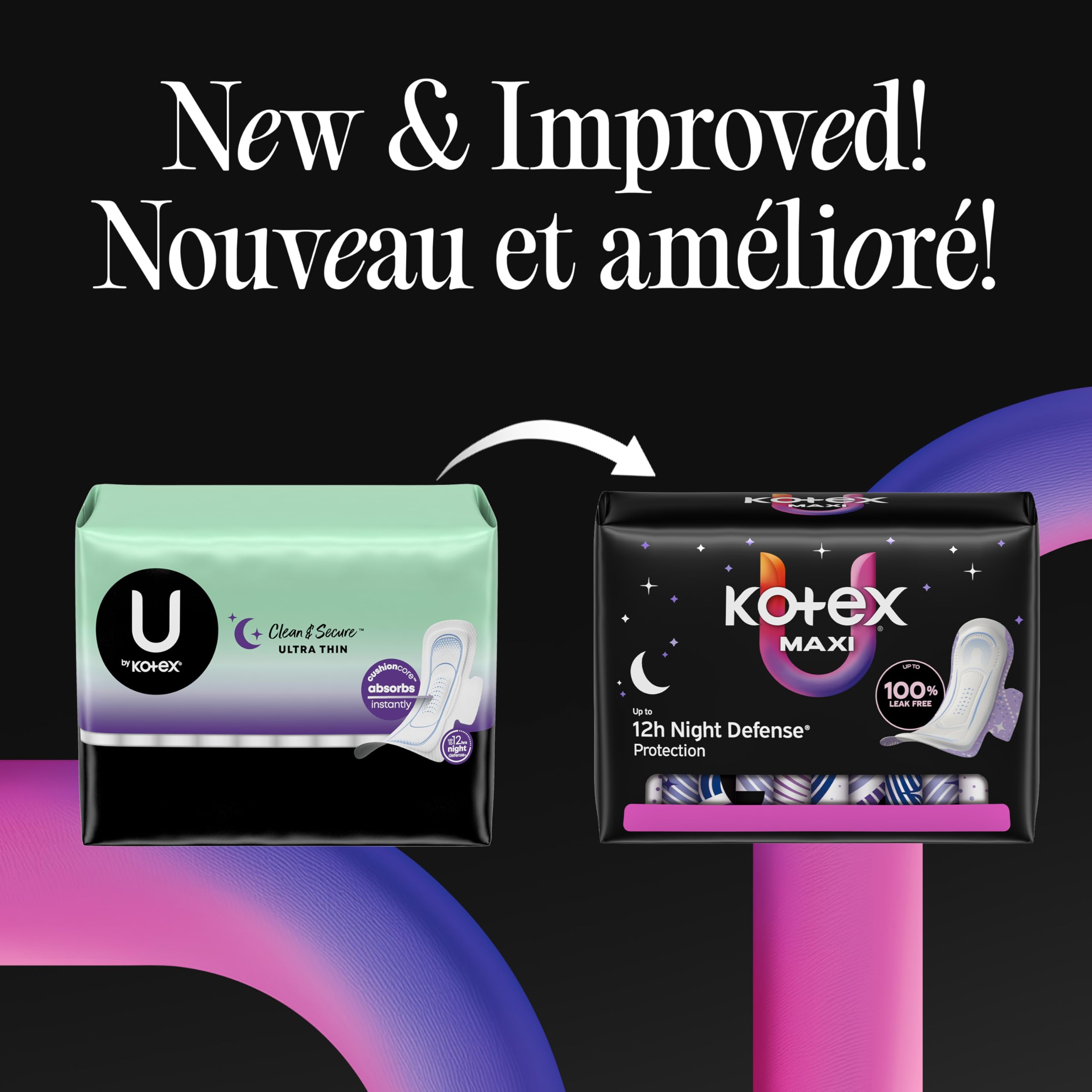 Core Maxi Non-Winged Overnight Pads 39CT - 3