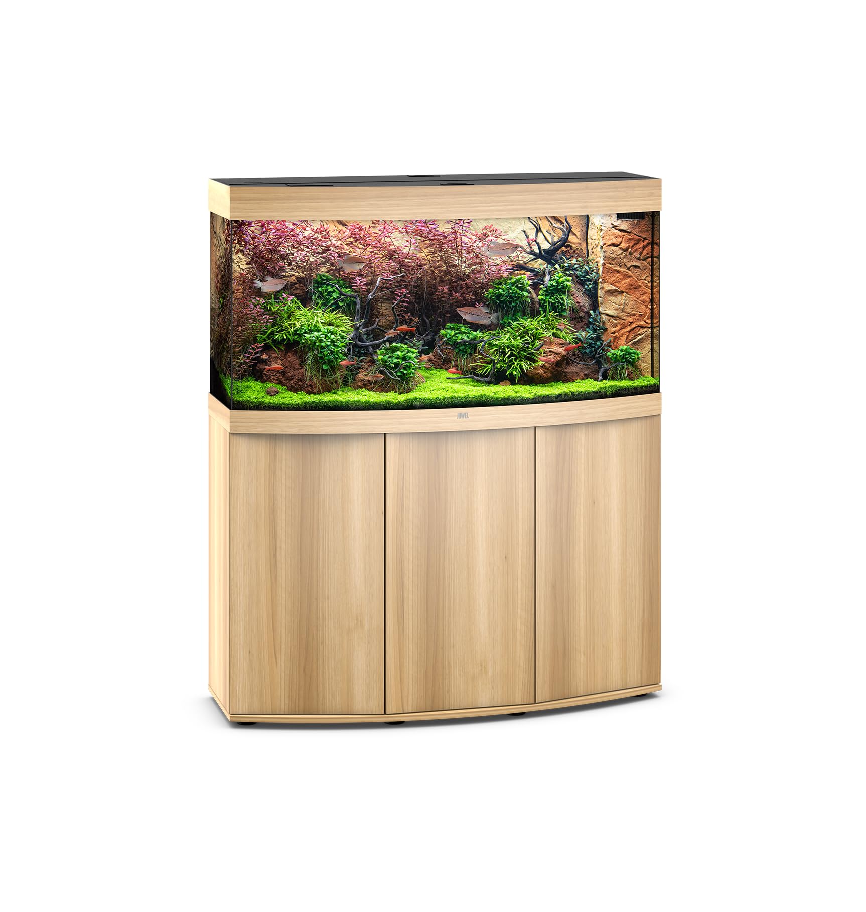 JUWEL Aquarium - Vision 260 Kombination Helles Holz Premium-Bundle