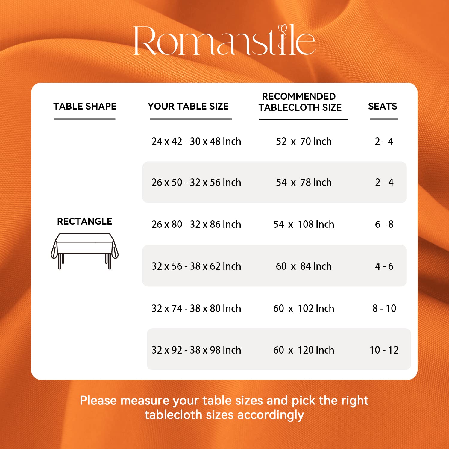 Romanstile Tovaglia Rettangolare 152x304 Cm – Poliestere Antimacchia E Antipiega, Colore Nero, Perfetta Per Tavoli Da 2,4 M - 2