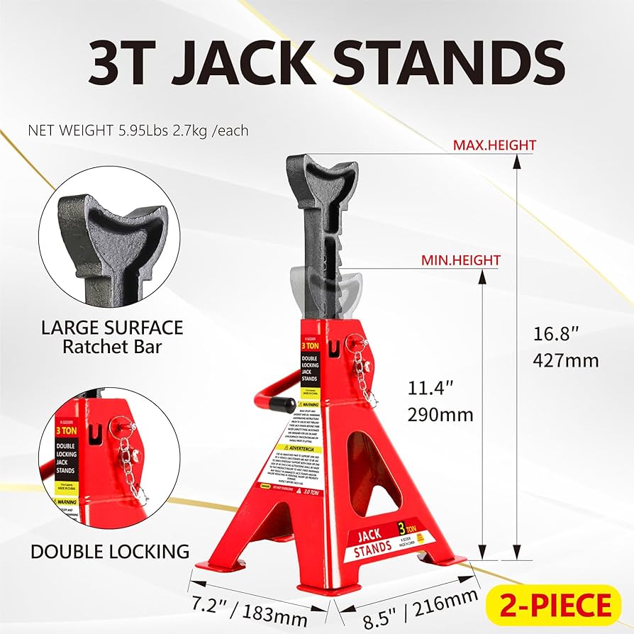Jack Lou 　２点 Amazon.com: Floor Jack, 2 Ton Low Profile Floor Jack, 3t