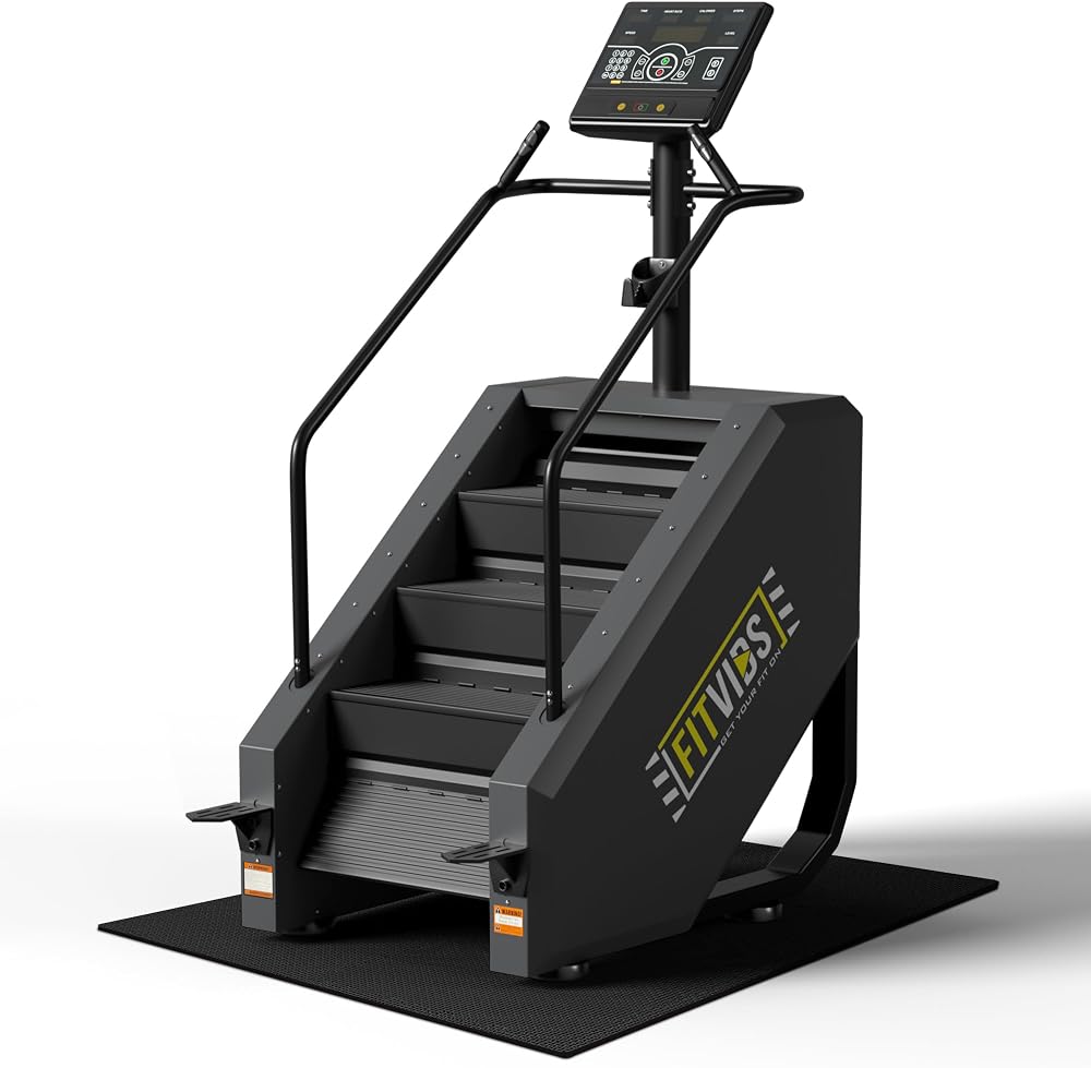Fitvids Stair Stepper with 15 Resistance Levels, LED Screen