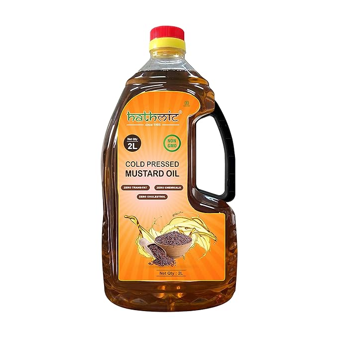 Hathmic cold pressed Mustard oil 2L