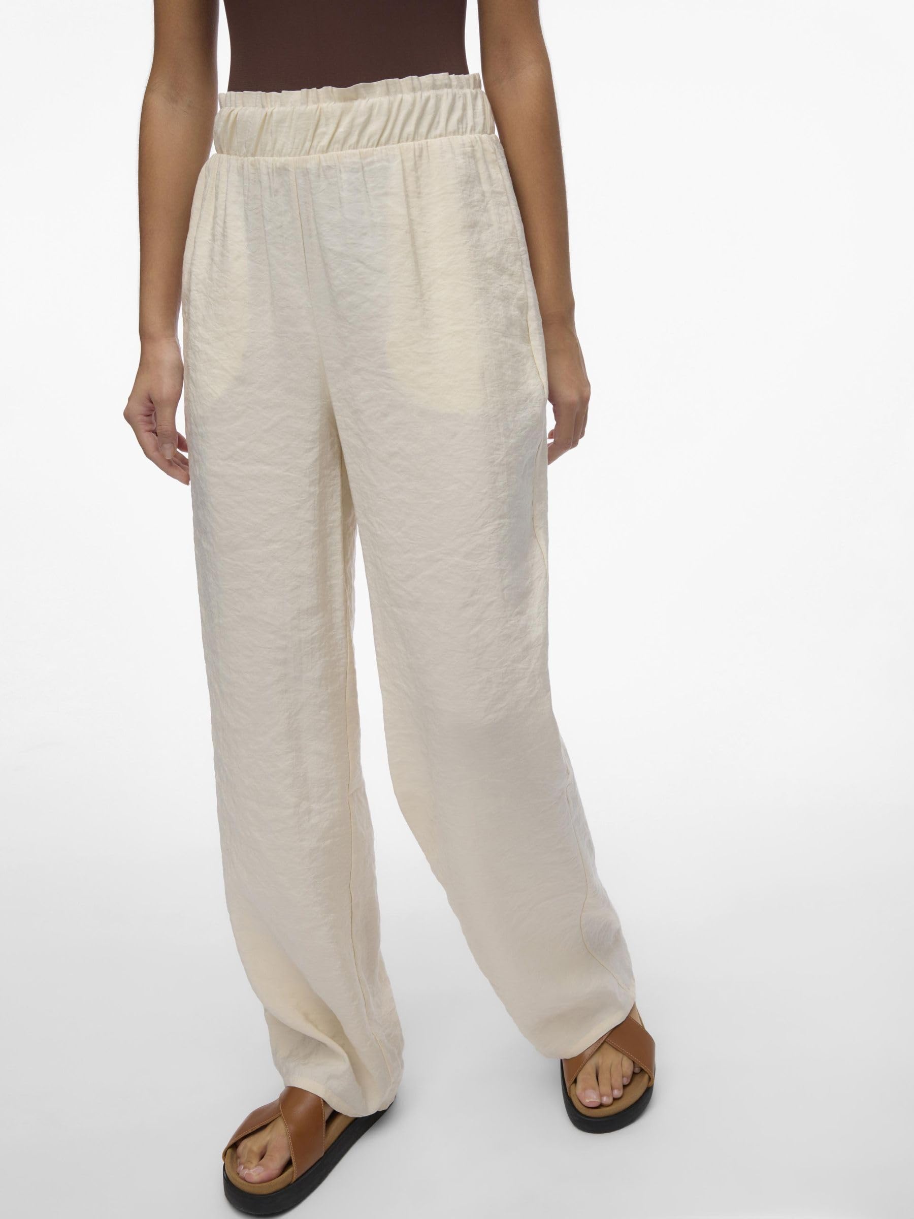 VERO MODA Vmqueeny Long Pants Wvn Ga - Spodnie Kobiety