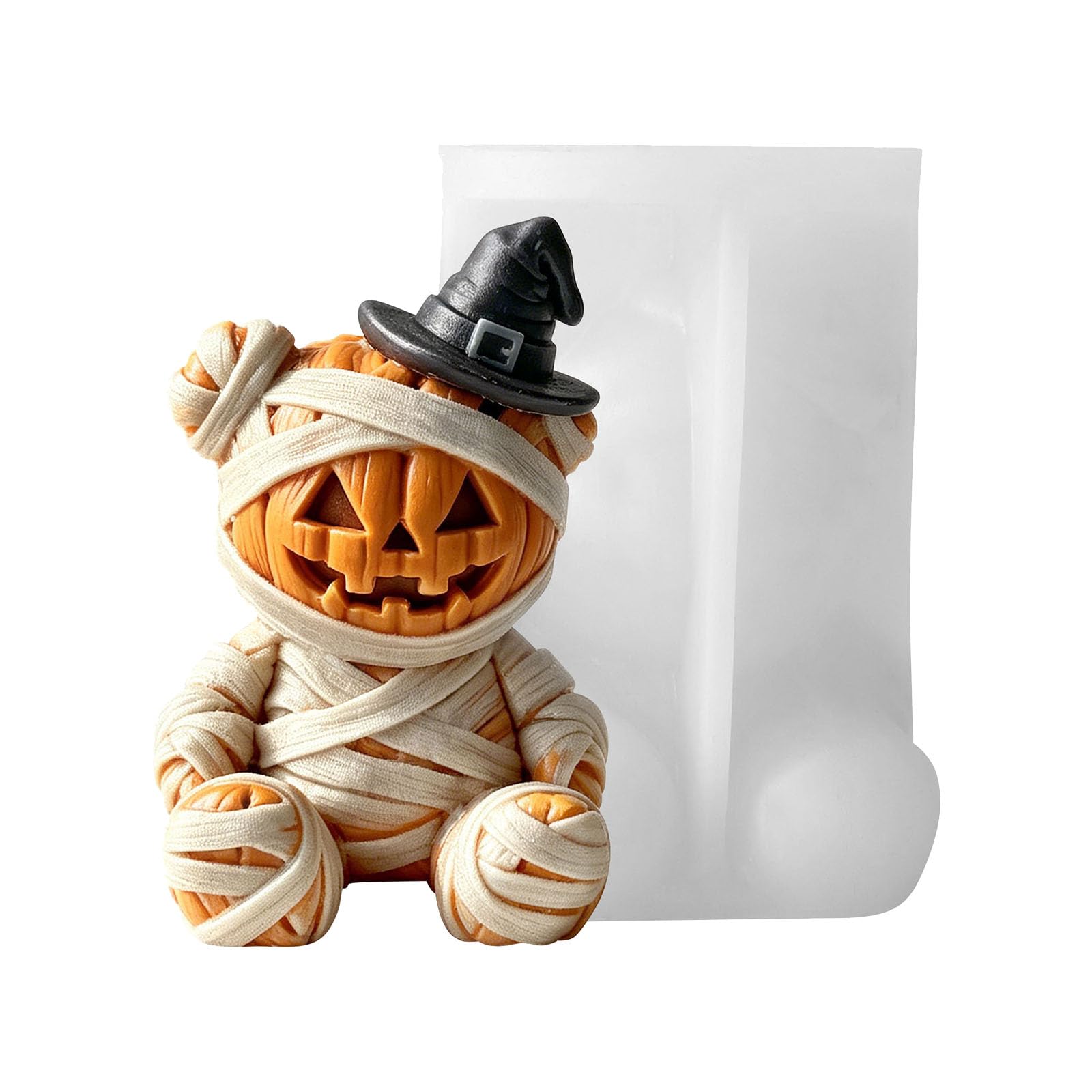 Limtula Food Grade Silicone in Lovely Pumpkin Bear Styles for Projects Gift Making