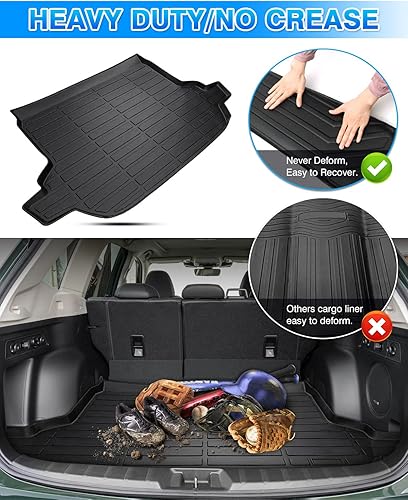 Miniatura 136 de Revestimiento de carga para Toyota RAV4 2013-2018 (sin modelos eléctricos o híbridos) para todo tipo de clima, para accesorios RAV4 resistentes