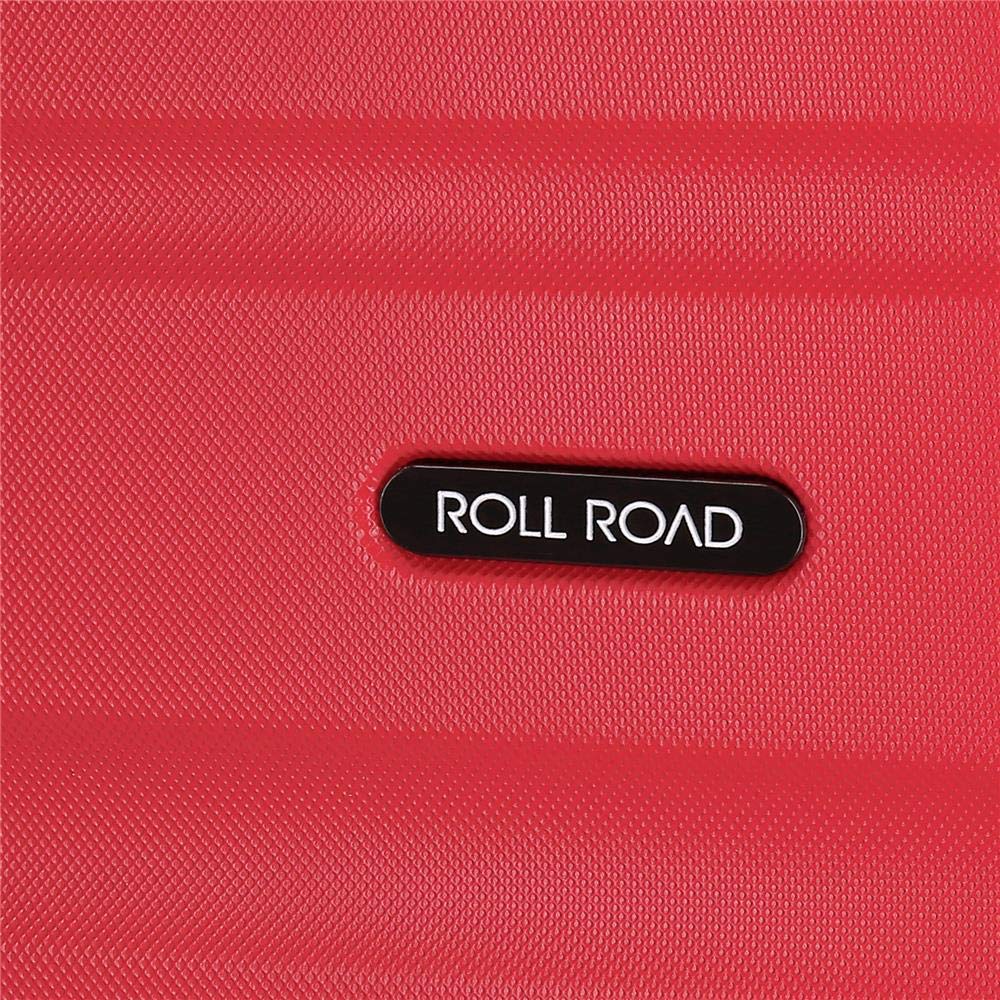Roll Road Flex Maleta Rígida Fabricada en ABS, un Material, Cierre de combinación Lateral 4 Ruedas Dobles Equipaje Mano, Práctico Interior con un Compartimento — view 8