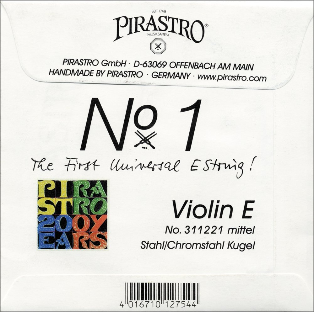 Amazon | PIRASTRO 311211 バイオリン弦 NO.1 E線 4/4用 Weich