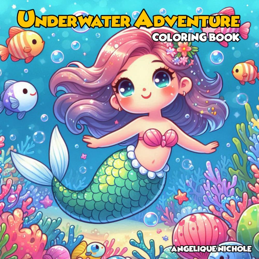 Title: Ocean Underwater Adventures Big, Simple & Adorable Ocean Creatures for all Ages