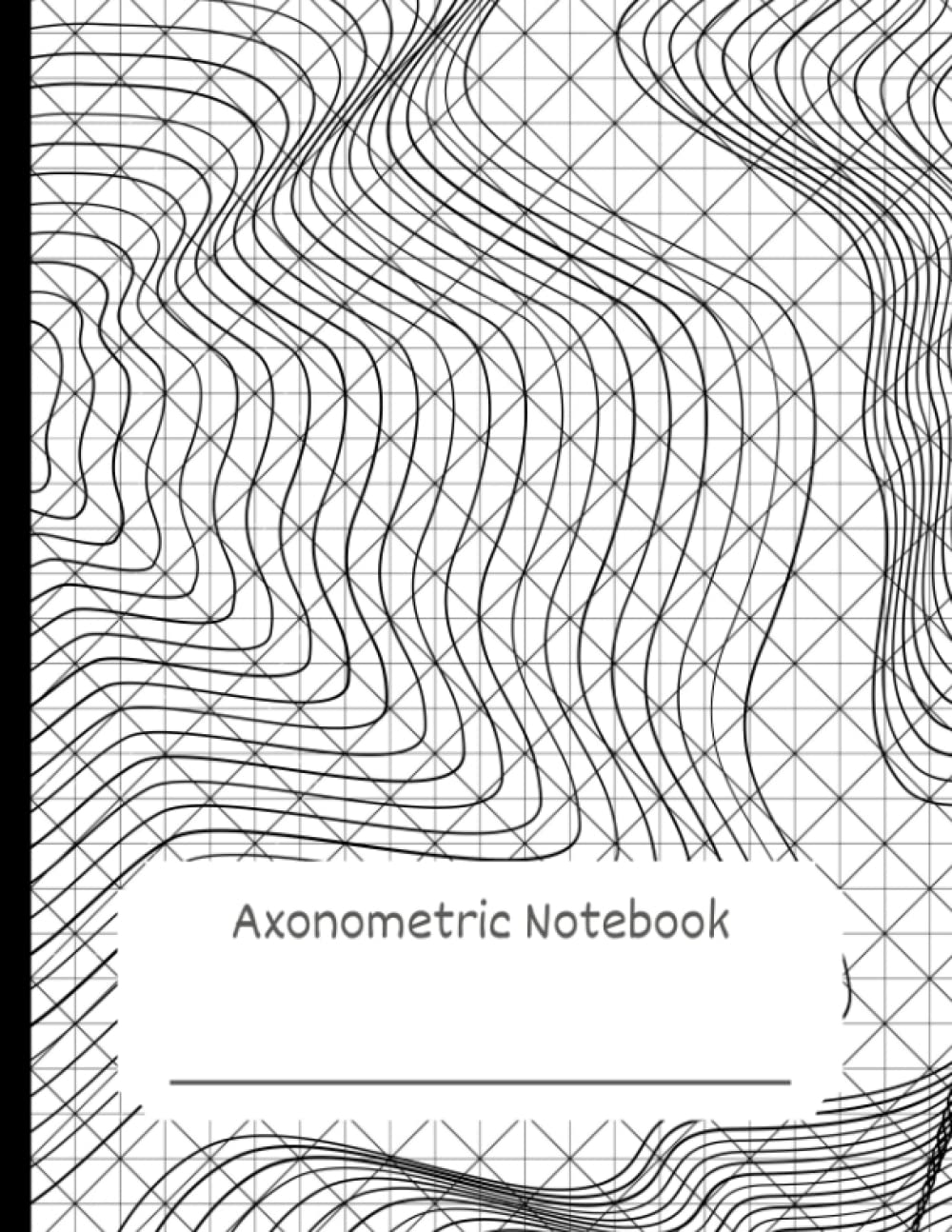 Carnet axonométrique grille perspective cahier dessin modélisation