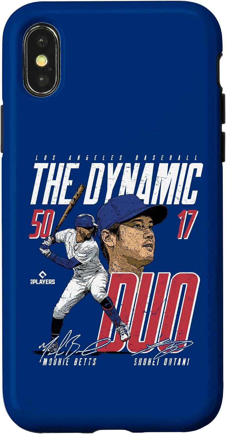 Mookie Betts & Shohei Ohtani | LA MLB Players | MLBDDUO3002 Case for iPhone 15