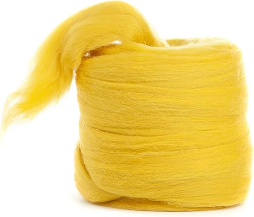 Vista 12 de Desert Breeze Distributing – 100% lana merino natural Roving, lana para hilar, hilo de tapiz, fieltro de aguja, fieltro húmedo, hilado grande, 19