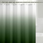 Americanflat 71x74 Floral Shower Curtain - Water-Resistant Long Shower Curtain with Metal Grommets and 12 Hooks - 100% Polyester - Botanical Bathroom Curtains - Beige, Blue, Green, Coral and Pink