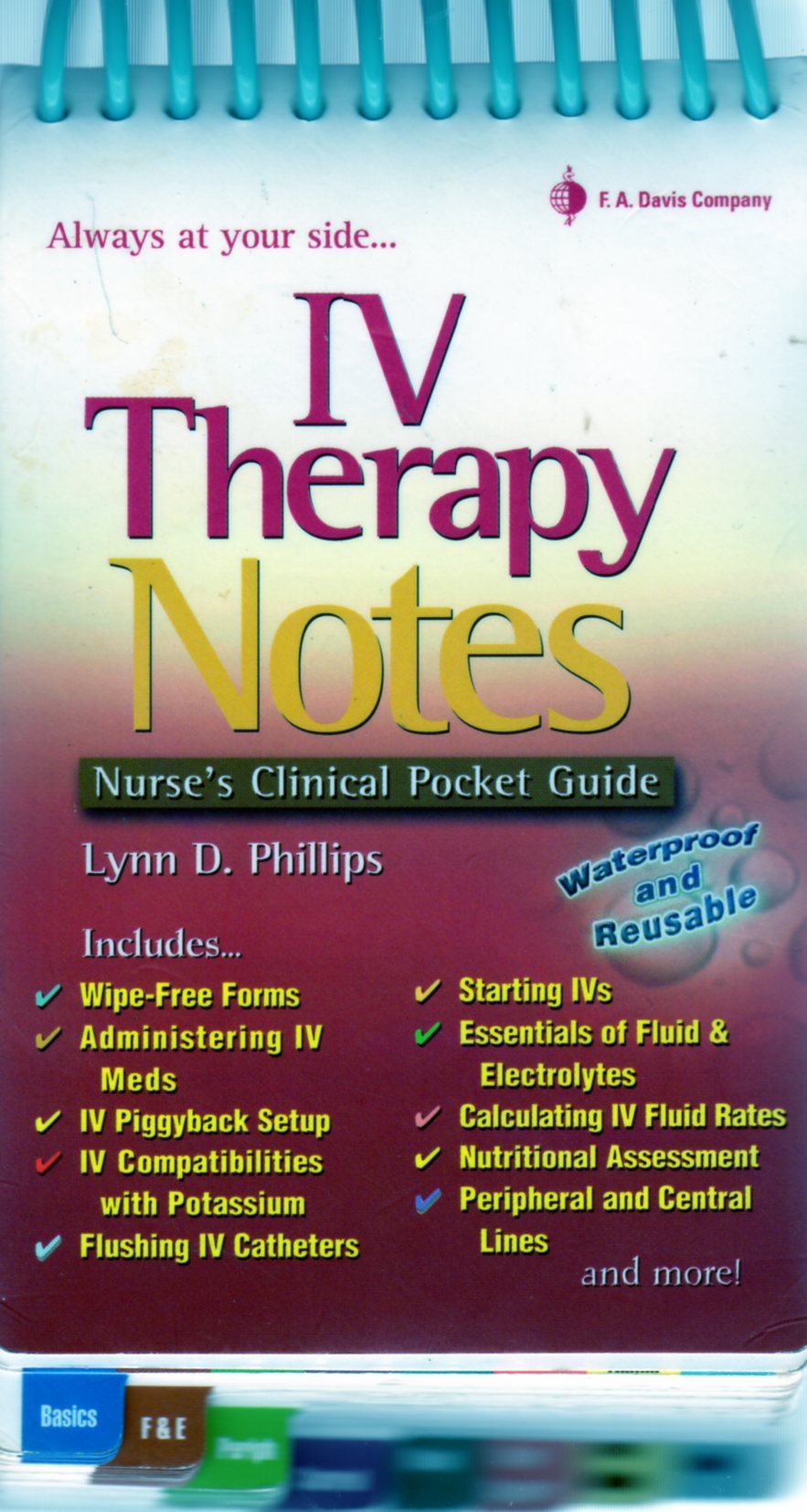 Buy Iv Therapy Notes: Nurse's Pharmacology Pocket Guide: Nurse's Clinical Pocket Guide — BookShops.in