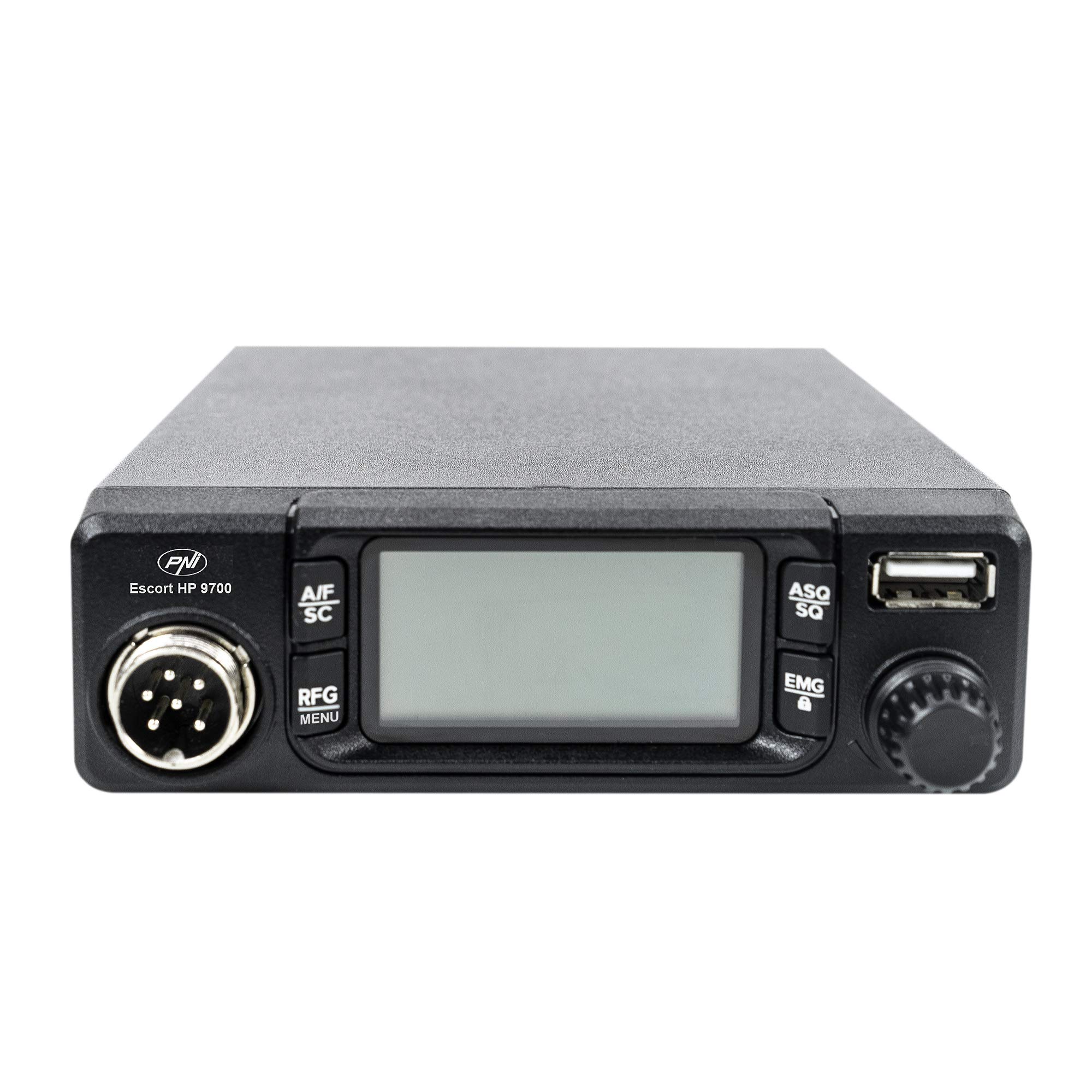 Radio CB PNI Escort HP 9700 USB, ANC, ASQ, Alimentation 12V / 24V, Prise Allume-Cigare Incluse