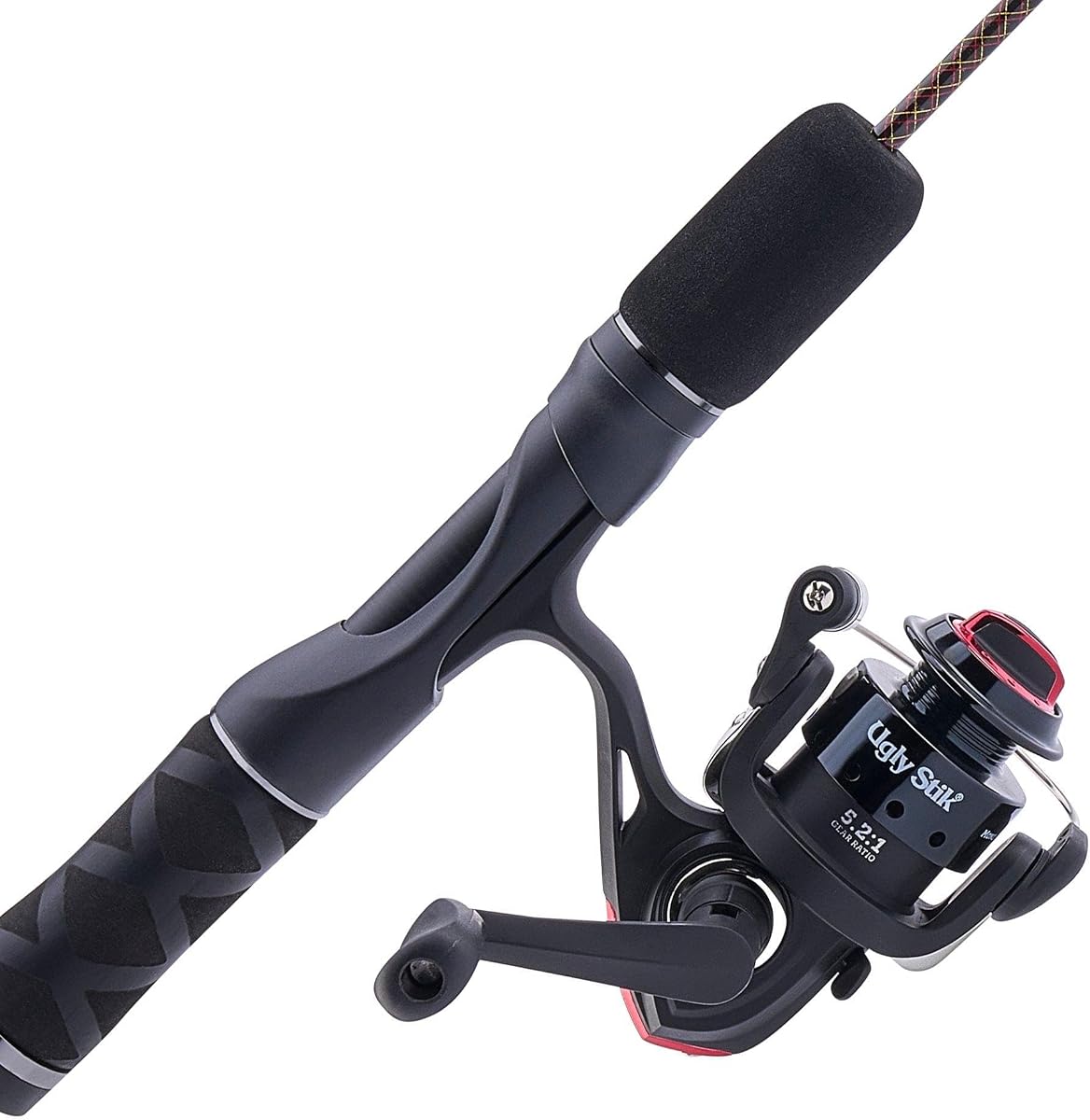 Combo de carrete giratorio y caña de pescar Ugly Stik GX2