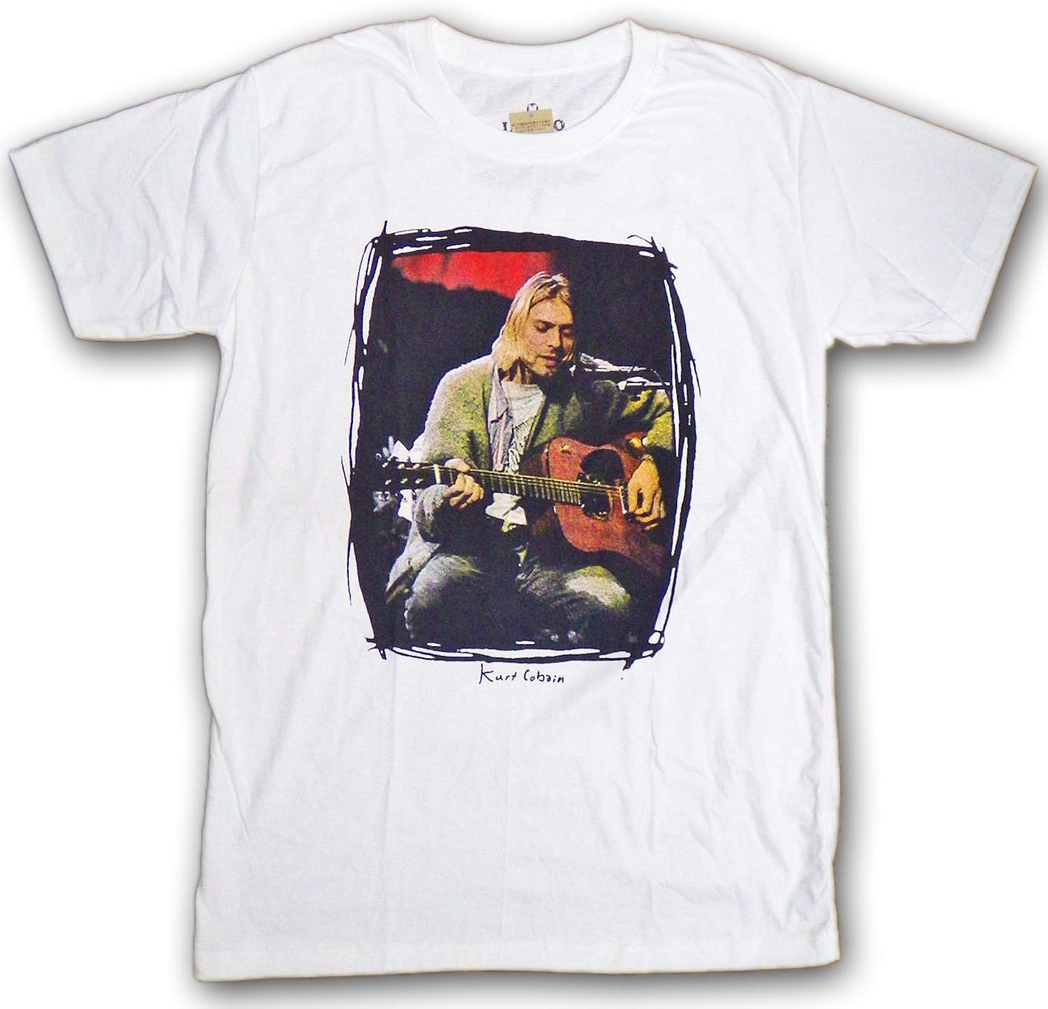 Amazon ã‚«ãƒ¼ãƒˆ ã‚³ãƒãƒ¼ãƒ³ Kurt Cobain Tã‚·ãƒ£ãƒ„ ã‚¢ãƒ¼ãƒ†ã‚£ã‚¹ãƒˆãƒ—ãƒªãƒ³ãƒˆ é€šè²©