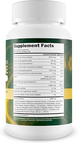 Miniatura 2 de Okinawa Capsaicina Cayenne Nerve Flo - Nuestro mejor suplemento de neuropatía, memoria y presión - Suplemento de pimienta de cayena para apoyo del