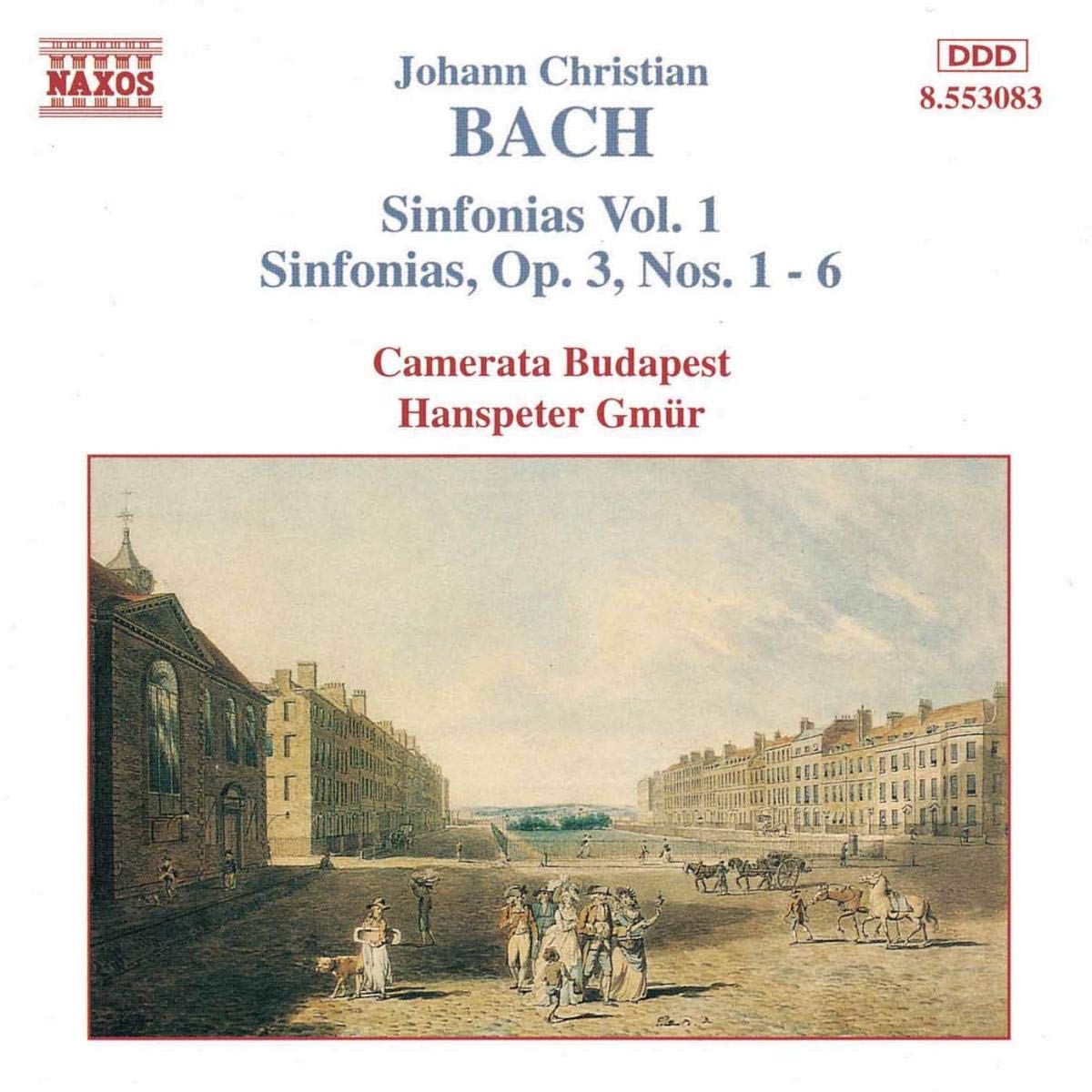 JC Bach: Sinfonias, Vol.1