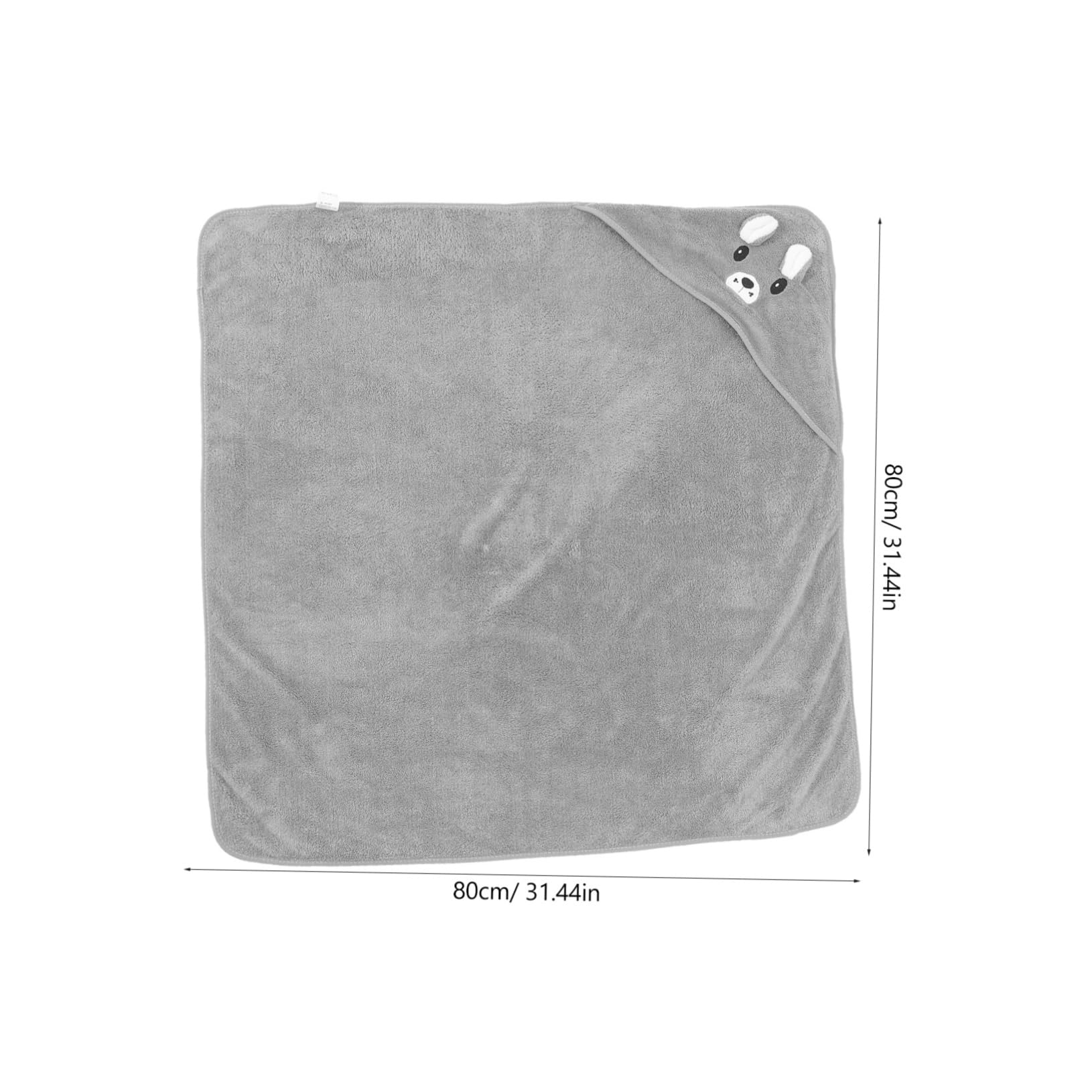 Totority Cute Hooded Bath Towel for Boys and Girls Toddler Bathrobe Hood Absorbent Boys and Girls Bath Towel Soft Comfortable