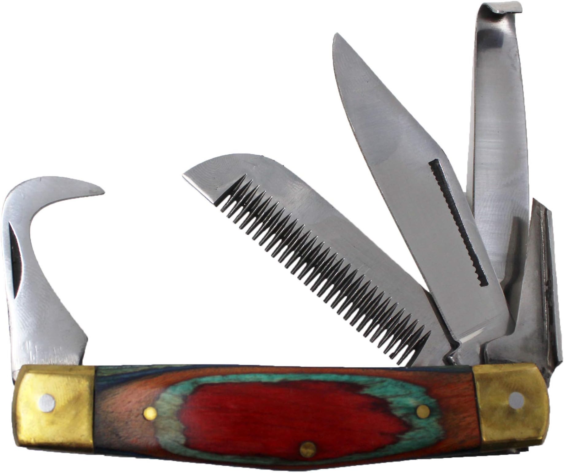 ProRider USA Horsemen Horse Care Farrier Tool Multi Hoof Tool Comb Pick Grooming 98465