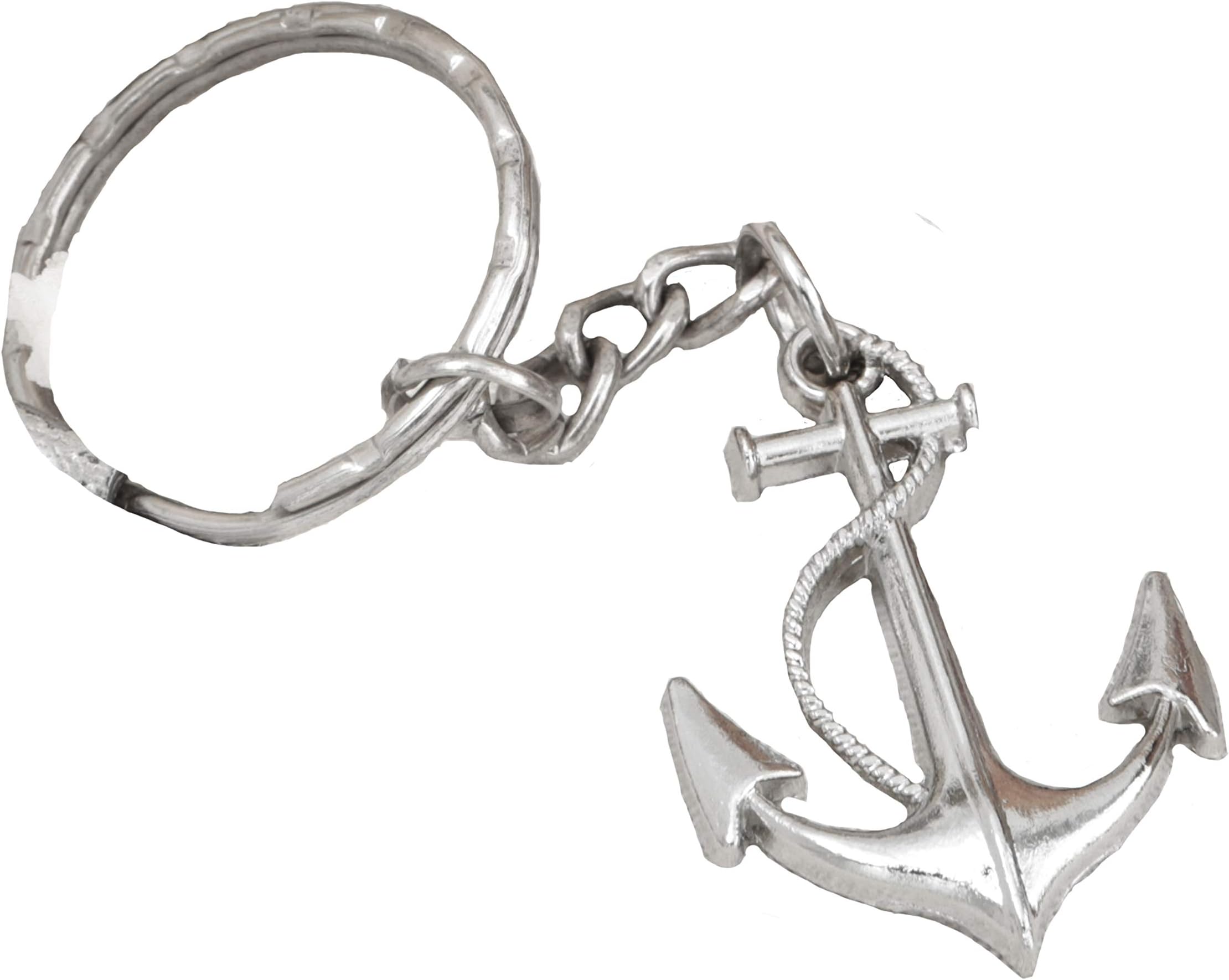 FASHIONCRAFT 5251 Ocean Themed Anchor Keychain Party Favor โ Set of 50
