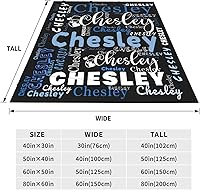 Vista 30 de Personalized Blanket for Kids Baby Adults Custom Name Blankets for Girls Boys Customized Blanket with Name Gift for Christmas Birthday