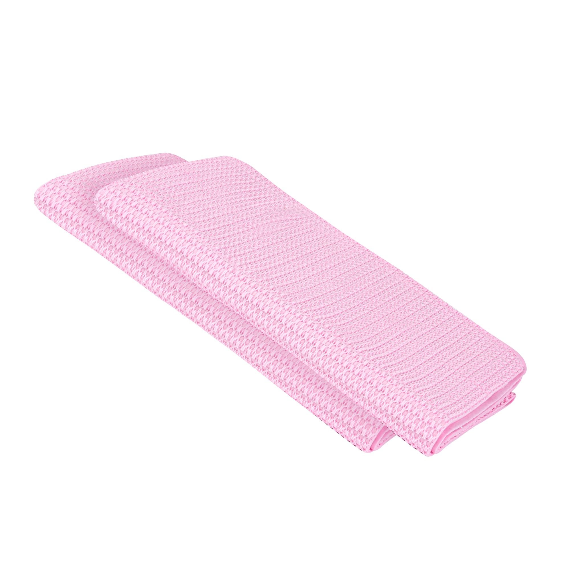 Restaurantware-Clean Tek Professional 25 2 x 16 9 Inch Chamois Cloths 20 Reusable Microfiber Towels - Storage Tube