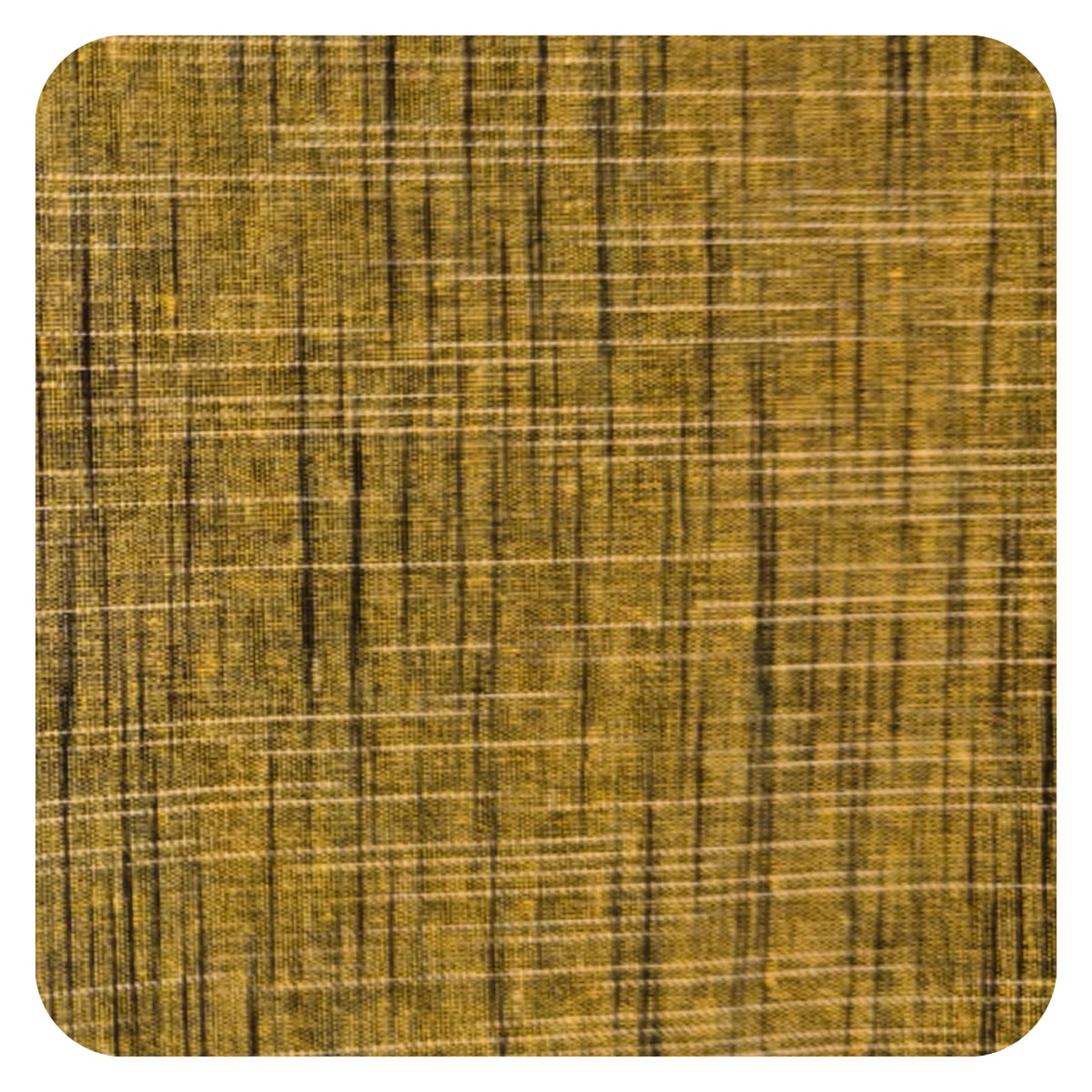 Mustard Yellow Handloom Cotton Fabric for Men's Shirt, Kurta & Women's Kurti/Suit – Unstitched Desi Material with Traditional Self Weave-image-20