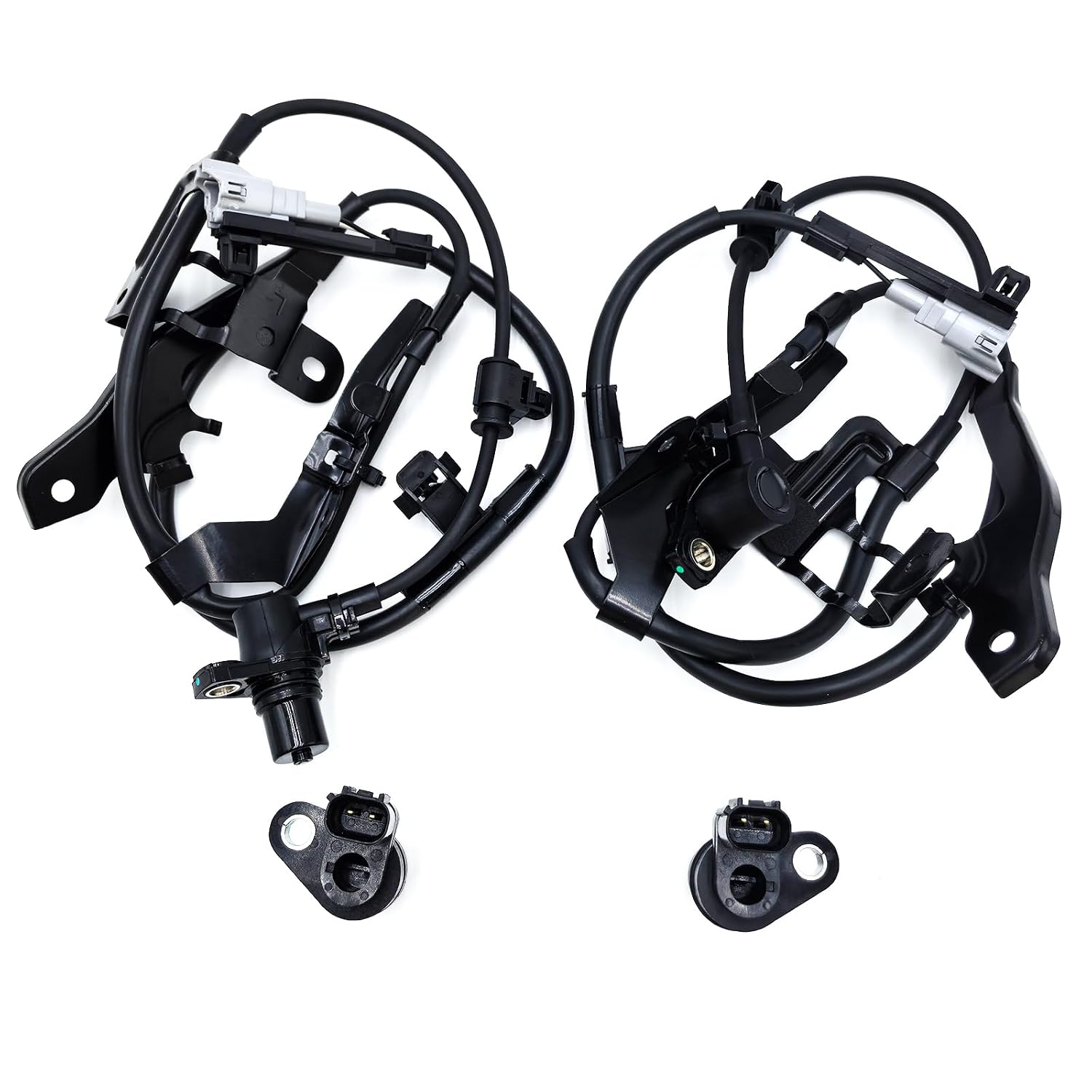 4pcs ABS Wheel Speed Sensor Front and Rear Left and Right Compatible with Toyota 00-06 Tundra V6 V8 3.4L 4.0L 4.7L Replaces 89543-0C010/89542-0C010/89546-0K010/89545-0K010
