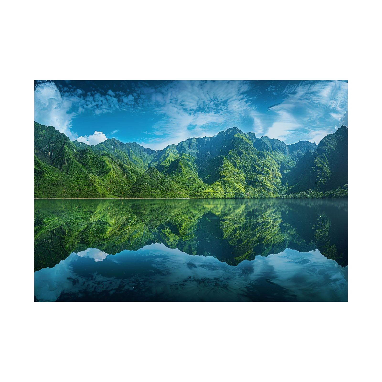 Tableau decoration murale paysage toile moderne 60x80cm - 7