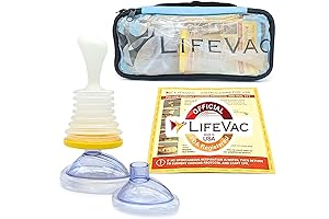 LifeVac Blue Travel Kit: Portable Airway Device