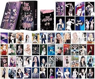 Comprar BP Photocards,55 Pcs photocards blackpink,Kpop Tarjeta Fotográfica,black pink Nuevo Álbum Cards para Fans(THE GIRLS)