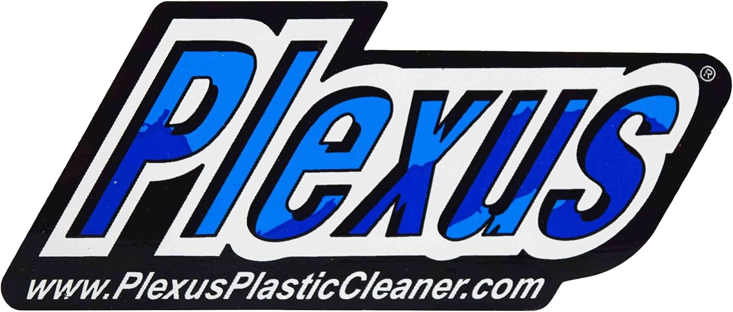 Plexus 20214 Aerosol Plastic Cleaner Protectant and Polish 13oz Can Made in USA with Sticker (8 Pack)