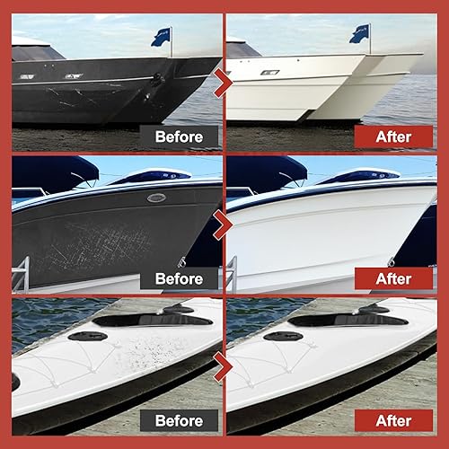 Miniatura 5 de Pintura preventiva de óxido, azul claro (incluye diluyente), inhibidor de óxido y corrosión permanentemente, barrera protectora no porosa,