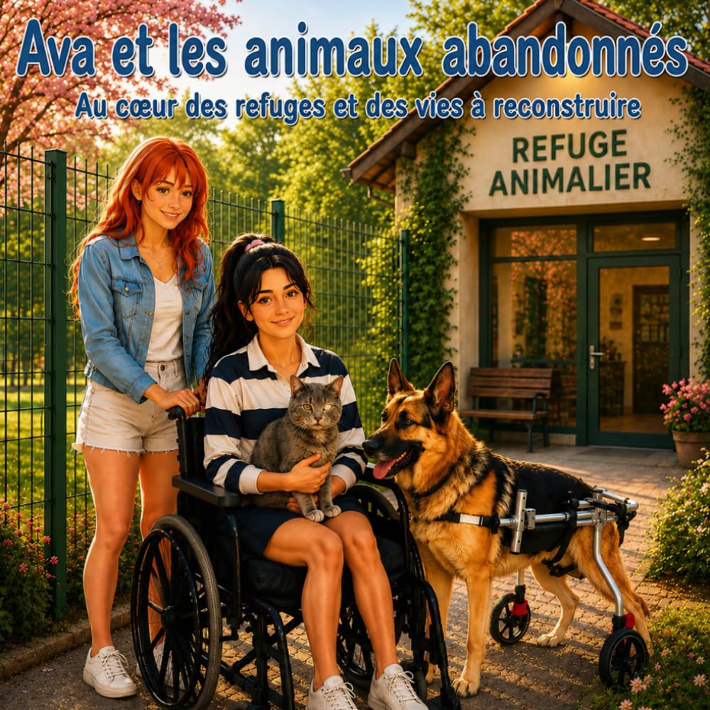 Ava et les animaux abandonnés: Au cœur des refuges et des vies à reconstruire: 4 (Les aventures d'Ava au secours des animaux)