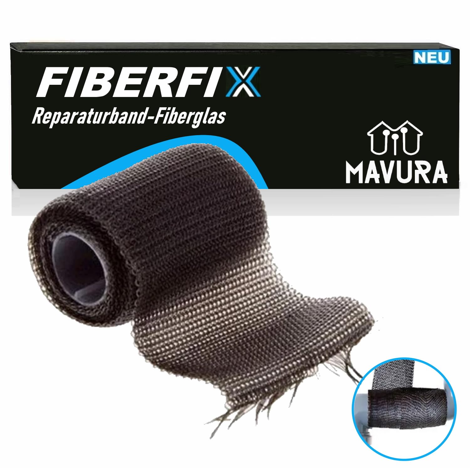 FIBERFIX FiberTape Ruban de réparation en fibre de verre