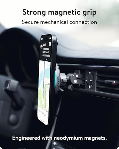 Miniatura 2 de MOUS - Soporte de ventilación compatible MagSafe - Soporte MagSafe para iPhone 14, iPhone 13, iPhone 12 Series - Accesorios MagSafe