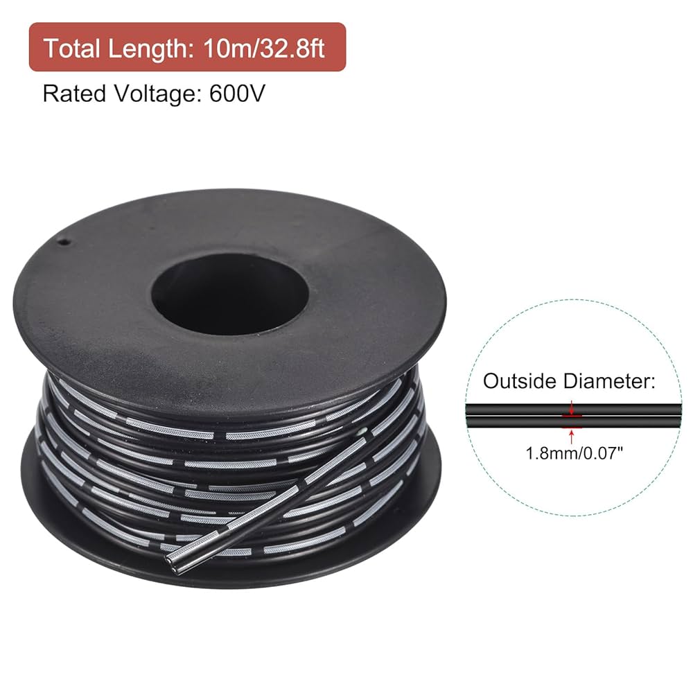 URCIANOW 20AWG 7M Electrical Wire Cable 4 * 0.5mm² Low Voltage Lighting