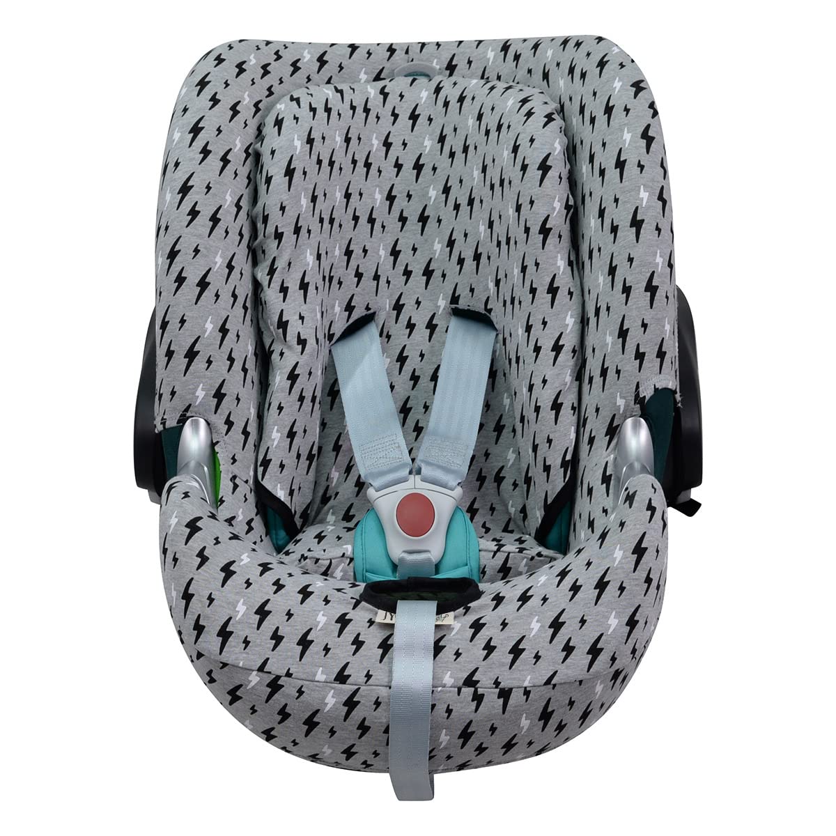 JYOKO KIDS Funda Compatible con Romer Kidfix II XP SICT kidfix2 S, Kidfix Z - Line (CON OJAL, FLUOR HEART) — view 22